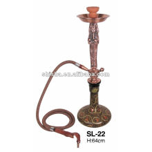 2015 new zinc alloy high quality colour smoke shisha egyptian shisha